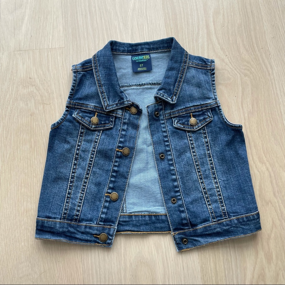Oshkosh B’Gosh Denim Vest 5T